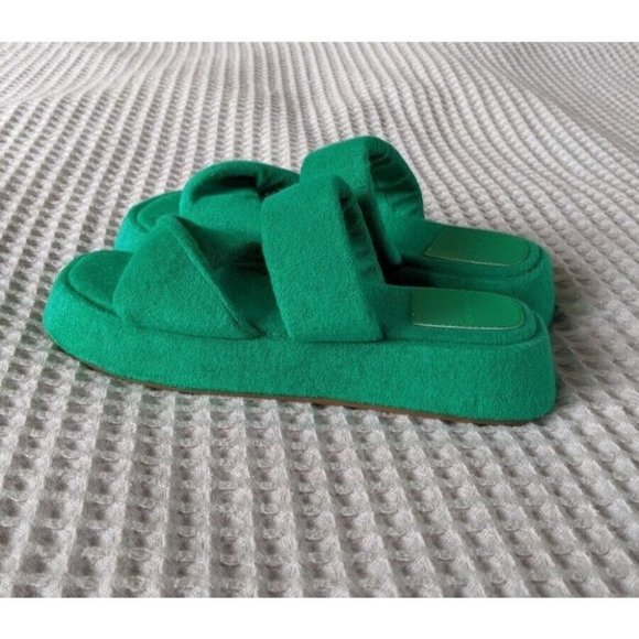 Cherrichella Lola Slides Green Size 38 BNWOB - Picture 5 of 9